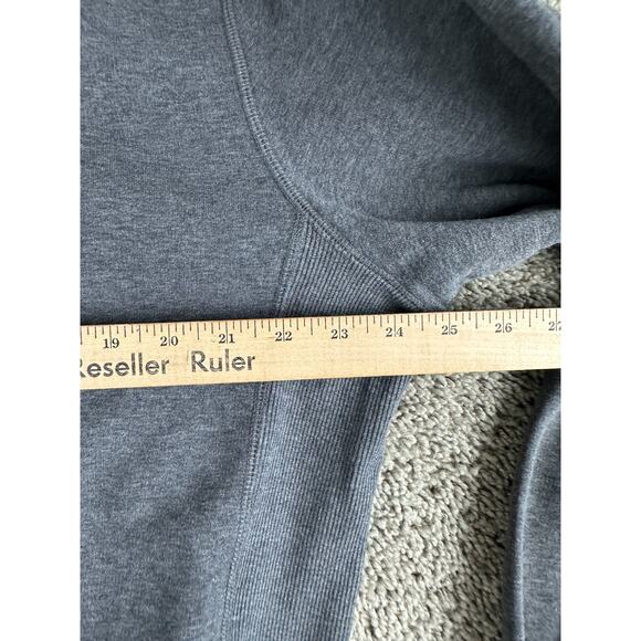 Nike Hoodie Womens Large Gray Squad Fleece Po Pullover Sweatshirt Ladies - Picture 13 of 14